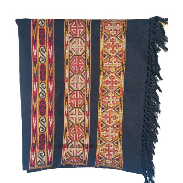 Himachali Design Yak Wool Shawl - Image 4