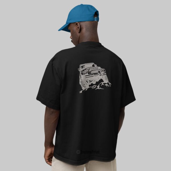 Thar Embroidered Oversized Unisex Tshirt - Image 5