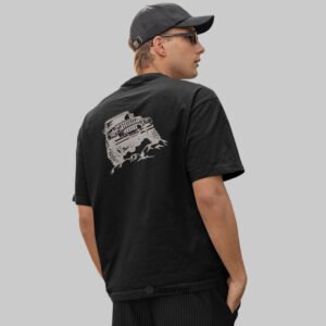 Thar Embroidered Oversized Unisex Tshirt