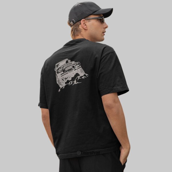 Thar Embroidered Oversized Unisex Tshirt
