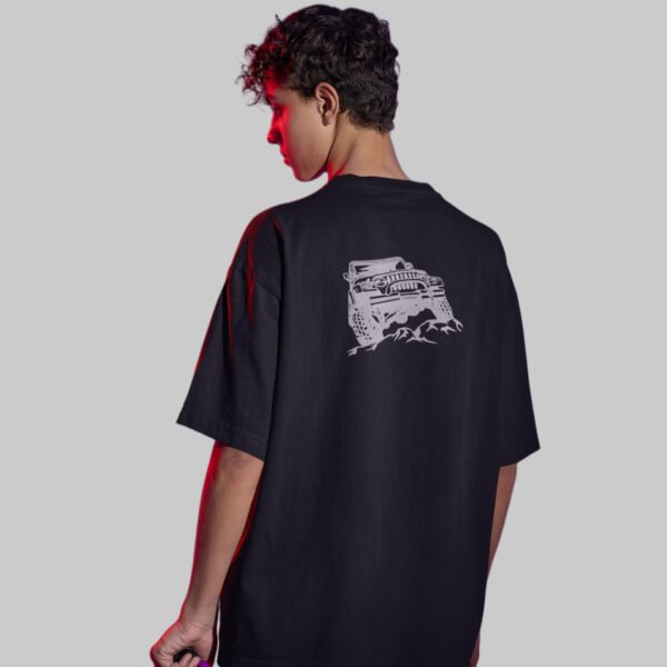 Thar Embroidered Oversized Unisex Tshirt - Image 7