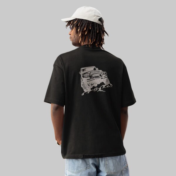 Thar Embroidered Oversized Unisex Tshirt - Image 6